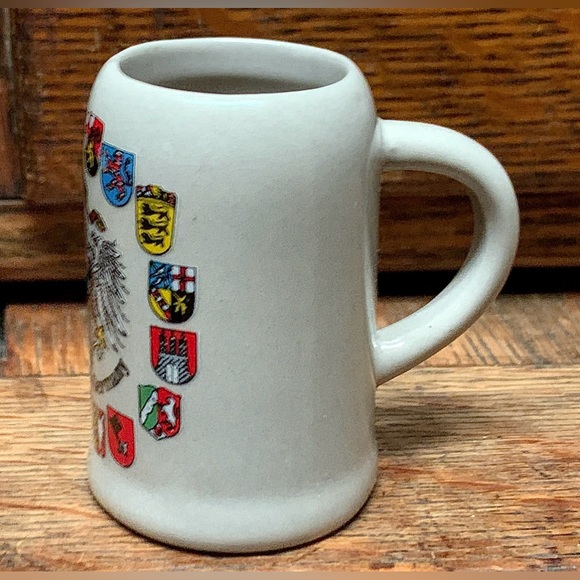 Vintage Miniature Ceramic Germany Deutschland Beer Stein Shot Glass - Picture 5 of 16
